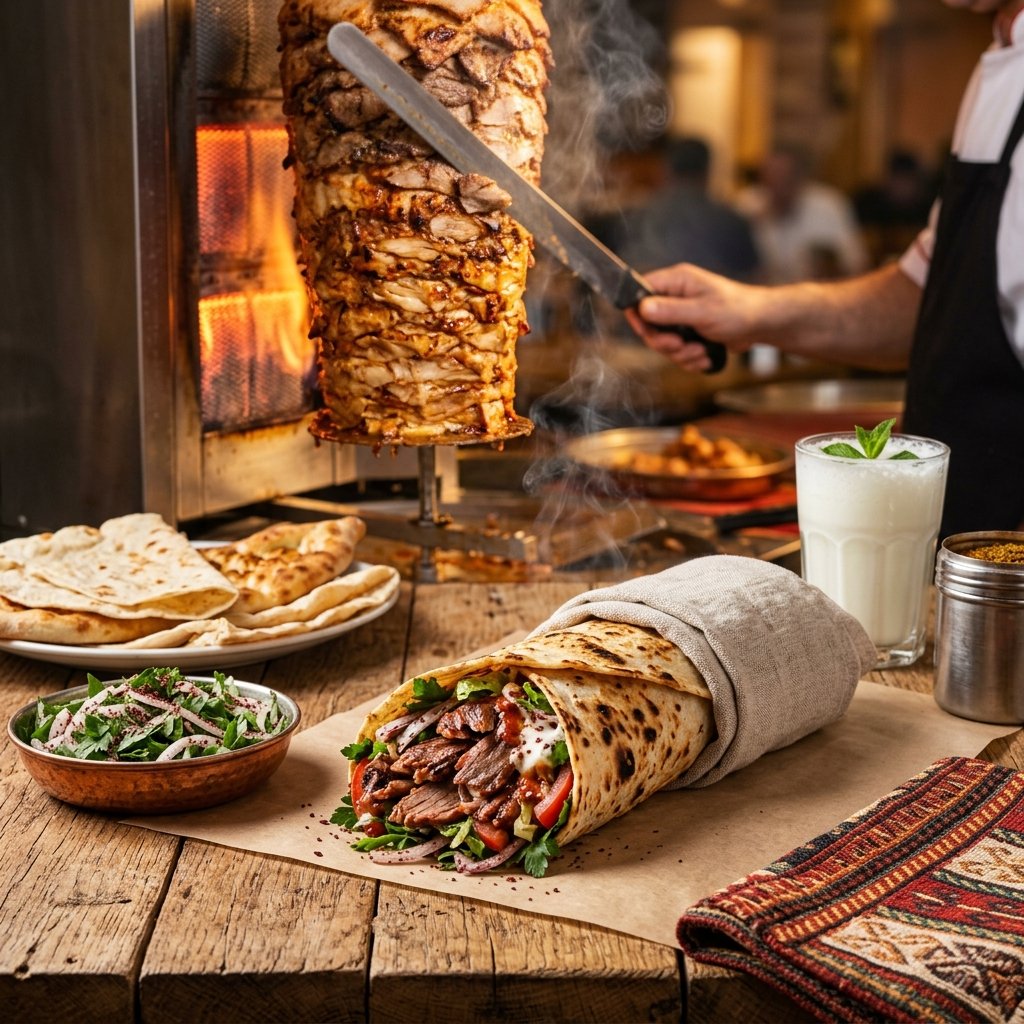 Bodrum Antakya Döner odun ateşi