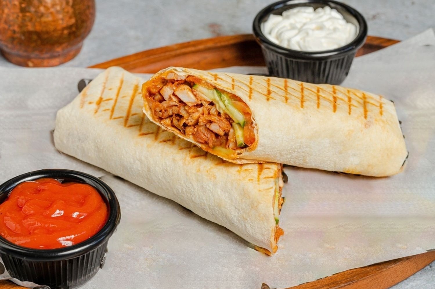 Evde Döner Dürüm Sarma